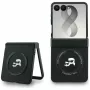 Capa MagSafe Karl Lagerfeld Karl & Choupette Pins para Samsung Galaxy Z Flip8 - Preto