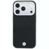 Capa MagSafe BMW Sign Inclined Deboss Letters para iPhone 18 Pro / 17 Pro - Preto