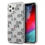Capa U.S. Polo Assn. Logo Mania para iPhone 12/12 Pro - Branco