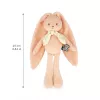 Coelho de peluche cor de pêssego Kaloo Lapinoo 25 cm em caixa de presente