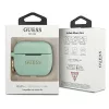 Capa GUESS GUACAPSILGLGN para AirPods Pro Verde silicone brilhante
