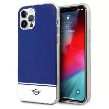 Capa rígida MINI MORRIS Mini MIHCP12MPCUBINA para iPhone 12/12 Pro 6,1 polegadas Navy Stripe Collection
