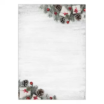 SIGEL DP416 Papel de Natal motivo natalício escandinavo DIN A4 90 g/m² 100 folhas