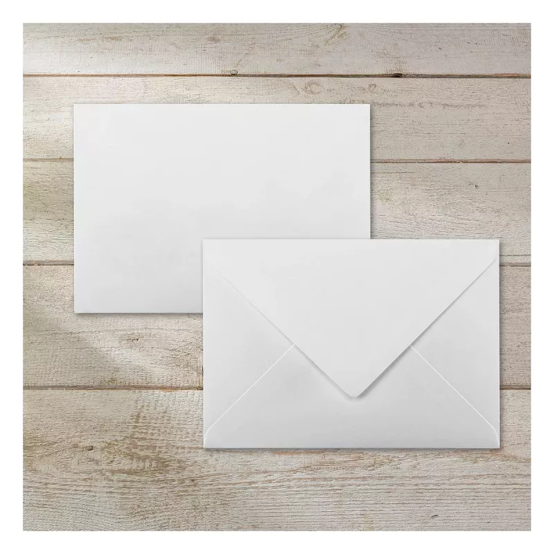 Sigel DU701 Envelopes de papel brancos C6, pack de 24, autoadesivos, 80 g/m², adequados para impressoras laser e jato de tinta