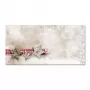 Sigel DU049 Envelope de Natal DIN longo (DL, 110 x 220 mm), Winter Chalet, castanho/vermelho, 90 g/m²