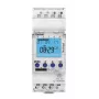 THEBEN TR610 top3 Interruptor horário digital com 10 anos de reserva de energia, 1 canal calha DIN