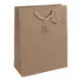 SIGEL GT040 sacos de oferta de Natal com motivo de maçã, 26 x 33 cm, pack de 5