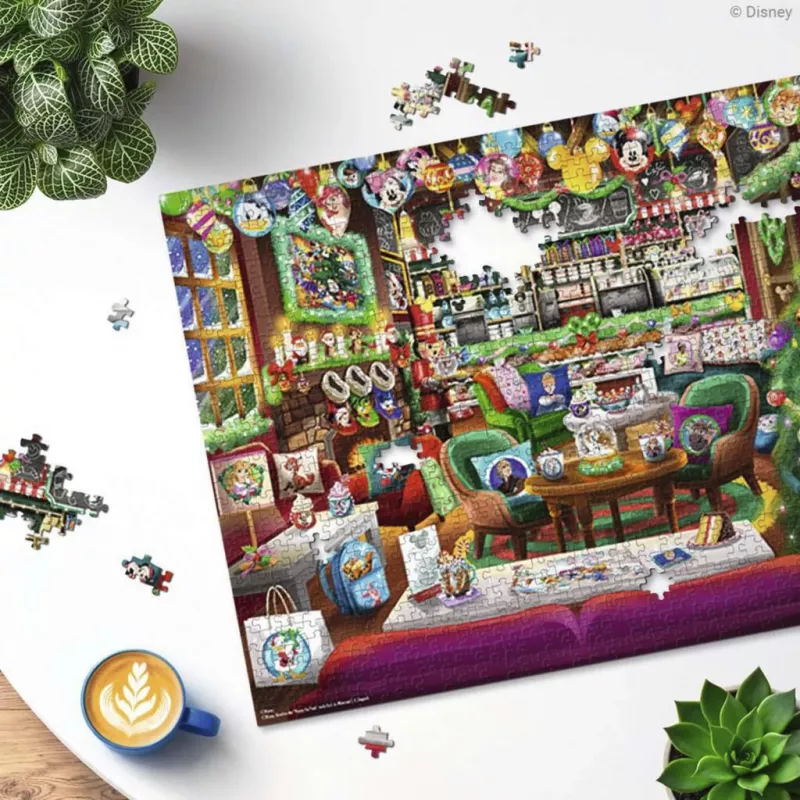 Ravensburger puzzle Disney Christmas Cafe (1000 peças)