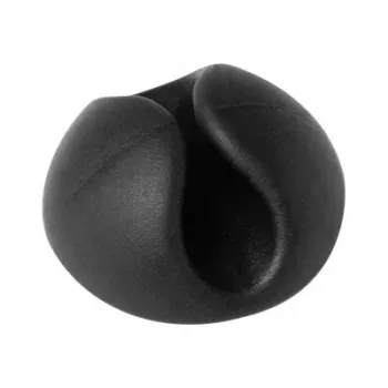 DURABLE CAVOLINE CLIP 1 clipes para cabos, grafite, pack de 6