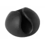 DURABLE CAVOLINE CLIP 1 clipes para cabos, grafite, pack de 6