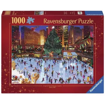 RAVENSBURGER puzzle 1000 peças – magia de Natal no Rockefeller Center