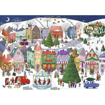 Ravensburger puzzle cidade de Natal encantada (1000 peças)