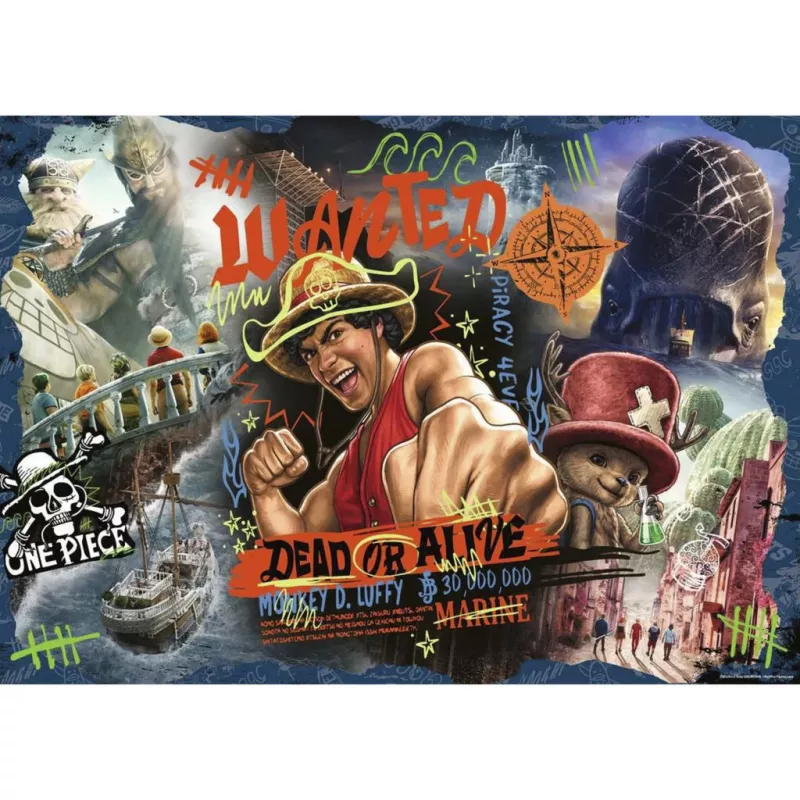 RAVENSBURGER puzzle One Piece - Adventure Awaits! (1000 peças)