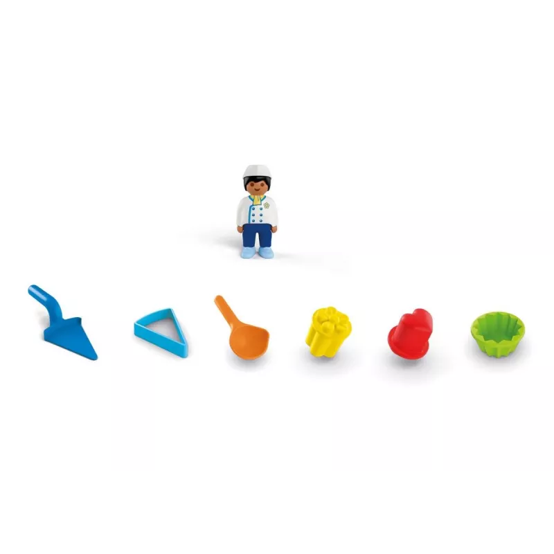 PLAYMOBIL 72005 JUNIOR Conjunto de brincar Padaria de areia