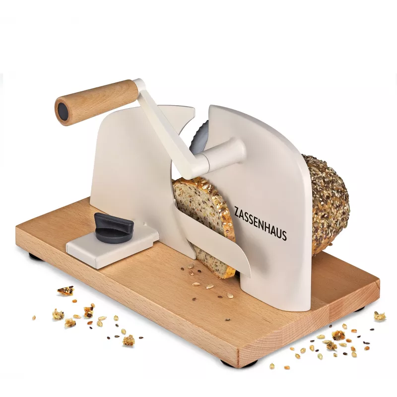 Zassenhaus Cortador de pão manual PURE Creme