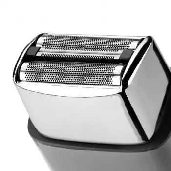 BaByliss Super-X Metal Series máquina de barbear de lâminas duplas prateada