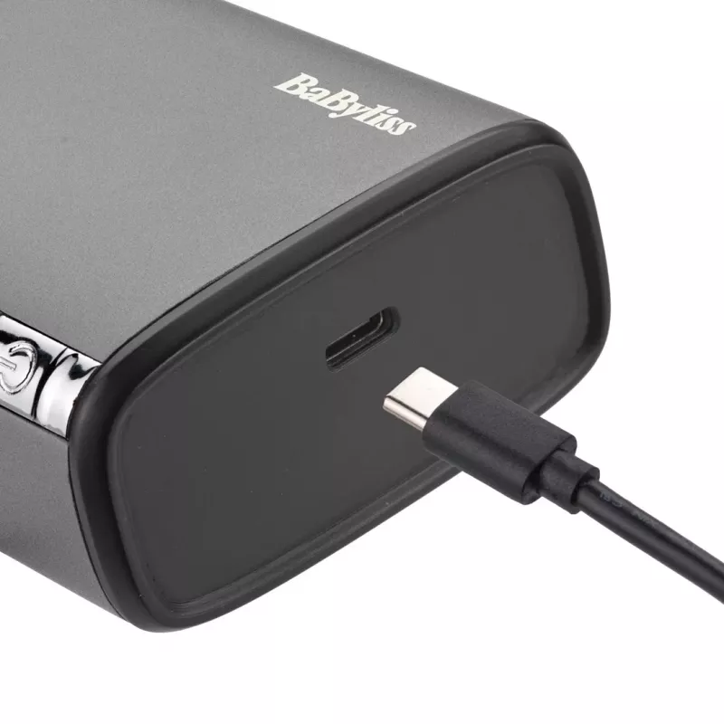 BaByliss Super-X Metal Series máquina de barbear de lâminas duplas prateada