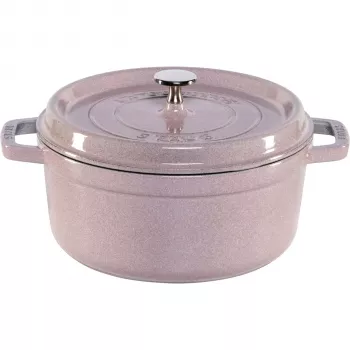 Staub La Cocotte 24cm cocotte redonda em ferro fundido, flor de cerejeira