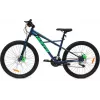 Huffy Korros 26 bicicleta de montanha azul - 18 velocidades quadro rígido em aço com suspensão dianteira