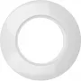 Hager WTD3100WG moldura de cobertura 1 módulo, série 1930, branco polar brilhante