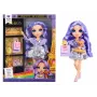 MGA Rainbow High Pretty in Paris boneca de moda - Violet Willow