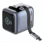 Verbatim carregador Mini GaN 70W com cabo USB-C retrátil