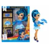 Rainbow High Pretty in Paris Boneca de moda - Skyler, totalmente articulada, 2 outfits, cabelo azul, a partir dos 6 anos