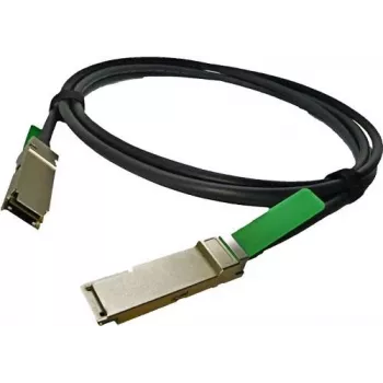 Alcatel-Lucent Cabo de cobre de ligação direta QSFP+ para QSFP+, 3 m, 40GbE, passivo, Preto