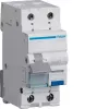 Hager ADC910D RCBO 2P 10A 30mA Tipo AC Interruptor diferencial com proteção contra sobrecorrente