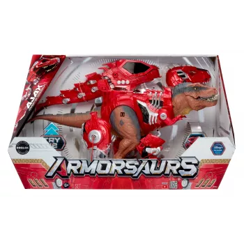 Figura de ação transformável MGA Entertainment Armorsaurs Armor-Up - T-Rex Ajax
