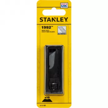 Lâminas universais STANLEY BLACK&DECKER Stanley 1992 10 unidades – lâminas trapezoidais de aço-carbono de alta qualidade para x-ato padrão