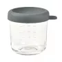 Recipiente de vidro BEABA com tampa hermética 250 ml Mineral