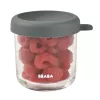 Recipiente de vidro BEABA com tampa hermética 250 ml Mineral