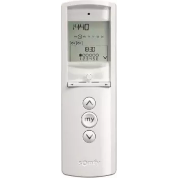 Comando multifunções Somfy Telis 6 Chronis RTS Pure, Branco