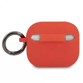 Capa de silicone Ferrari FEA3SILRE para Apple AirPods 3.ª Geração, Vermelha