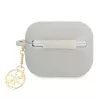 Capa Guess GUAPLSC4EG para AirPods Pro Cinzenta Silicone Charm 4G Coleção