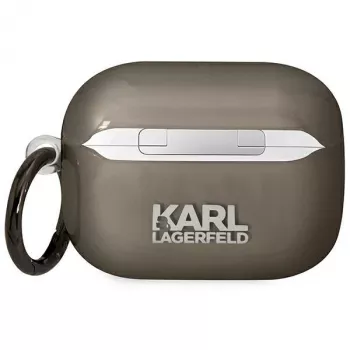 Capa Karl Lagerfeld KLAPHNIKTCK para AirPods Pro Preta Karl Head