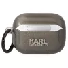 Capa Karl Lagerfeld KLAPHNKCTGK para AirPods Pro Glitter Karl & Choupette Preta