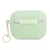 Capa GUESS GUAPLSCHSN para AirPods Pro Verde Silicone Charm Heart Collection