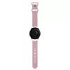 Hello Kitty Bracelete universal em silicone 22 mm rosa com design de cabeça da Kitty
