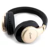 GUESS GUBH604GEMK Auscultadores Bluetooth over-ear pretos 4G Script