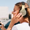 GUESS GUBH604GEMK Auscultadores Bluetooth over-ear pretos 4G Script