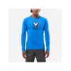 Millet Trilogy Wool TS LS Baselayer técnico - Icon Blue, homem M