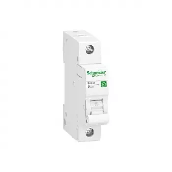 Schneider Resi9 Disjuntor 1P 16A curva B 6kA R9F23116