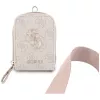 GUESS Correia universal para telemóvel 4G Metal Logo Crossbody com bolsa pequena - Rosa