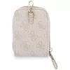GUESS Correia universal para telemóvel 4G Metal Logo Crossbody com bolsa pequena - Rosa