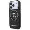 Karl Lagerfeld Capa MagSafe IML Karl Head Logo para iPhone 17 Pro Max preta