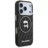 Karl Lagerfeld Capa MagSafe IML Karl Head Logo para iPhone 17 Pro Max preta