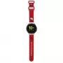 Hello Kitty Bracelete universal em silicone HKUWMSCHBLR cabeça da Kitty vermelha 20 mm