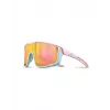 Julbo Fury Óculos de sol, Rosa pastel mate/Azul